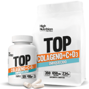 Colágeno hidrolizado con vitamina C y D3 - 650 mg