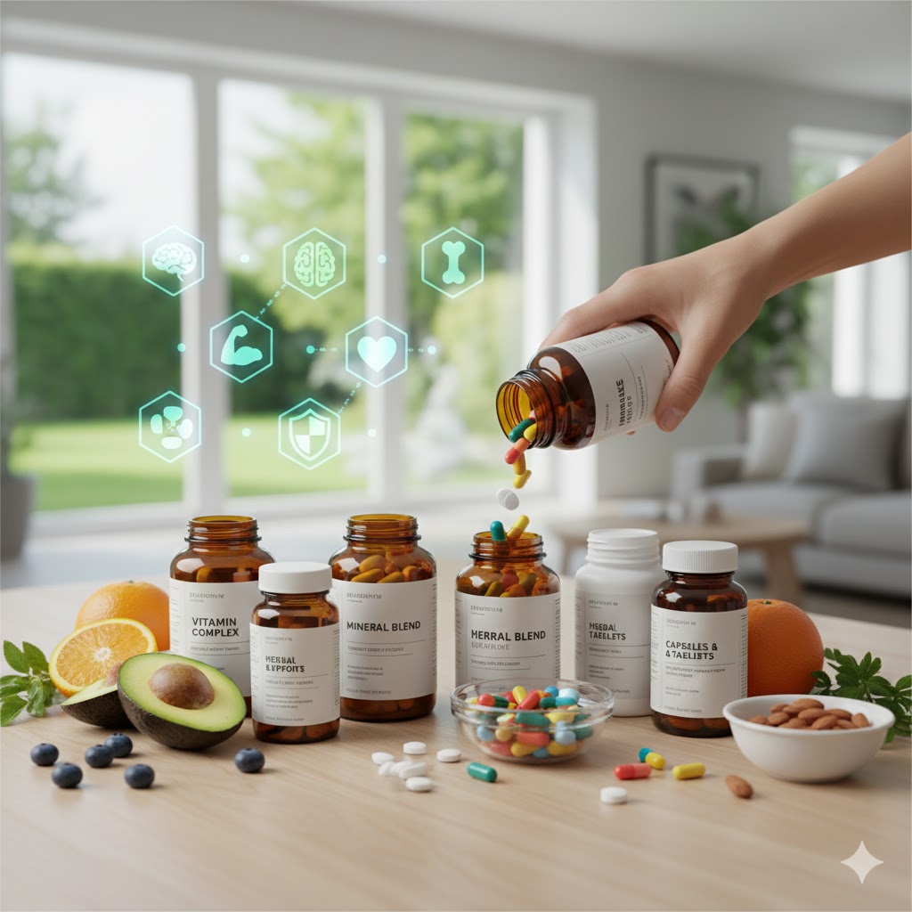 Suplementos en cápsulas